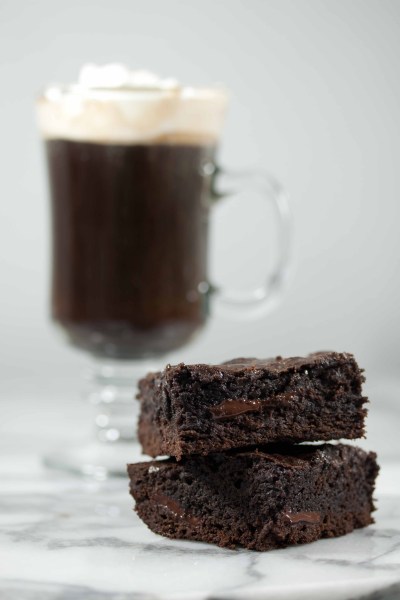 Brownies and Irish Coffee